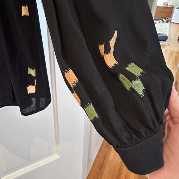 Rachel Pally Rayon Silvia Top in Ikat -Size Small - Picture 3 of 8